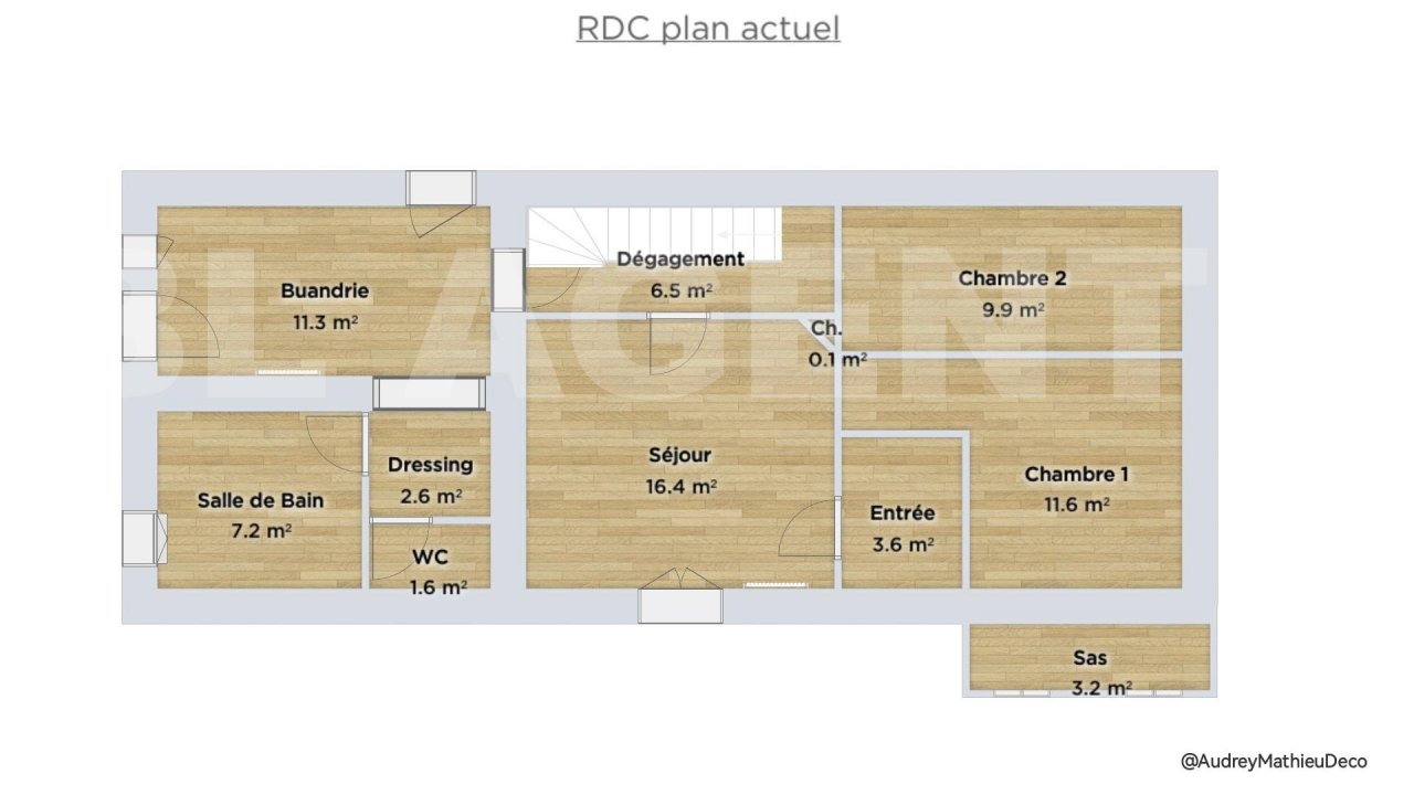 Plan RDC actuel