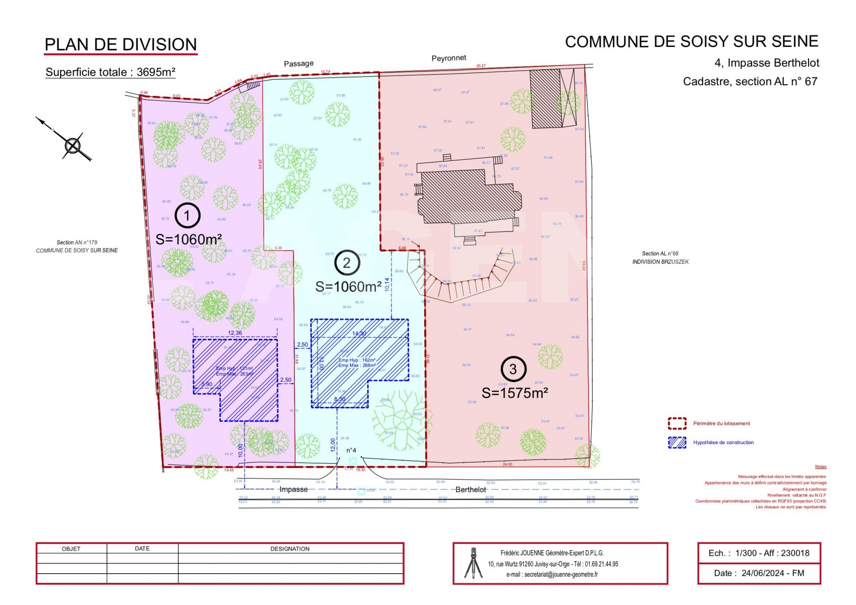 20240705 Plan de division géomètre